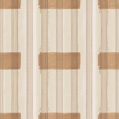 Abstract vertical stripes with textured beige and white blocks creating a modern and minimalist seamless pattern background