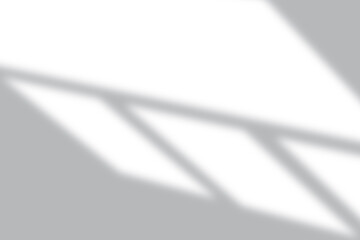 Minimalist window shadow casting geometric shapes, creating a modern, elegant design element