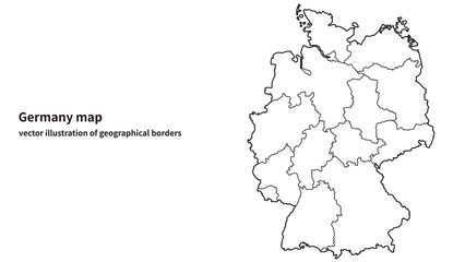 Germany Map – Detailed Political Map with Federal States