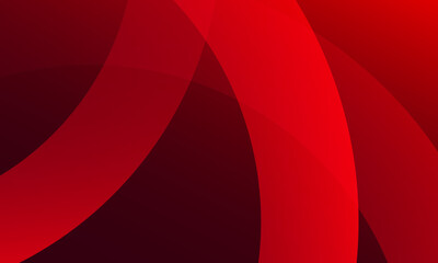 Red abstract curve background. Vector illustration