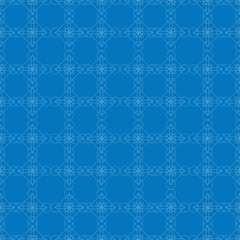 Illustrator, geometric two-color seamless pattern