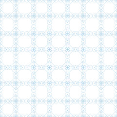 Illustrator, geometric two-color seamless pattern
