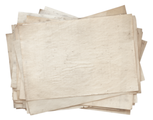 Vintage Textured Paper Stack for Backgrounds