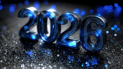 Brightly lit decorations bring joy and excitement as the countdown begins to New Year 2026. Experience the festive spirit and warmth of Christmas celebrations in a stunning display