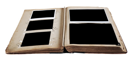 Empty Photo Album for Memorable Moments