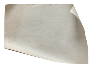 Vintage Paper with Torn Edge for Design