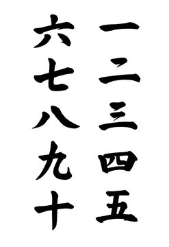 漢数字 Images – Browse 630 Stock Photos, Vectors, and Video