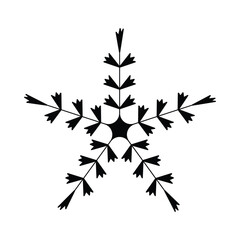 A collection of modern geometric snowflake vector designs created with clean minimal lines and decorative shapes. Perfect for winter themes, Christmas graphics, holiday cards, seasonal backgrounds