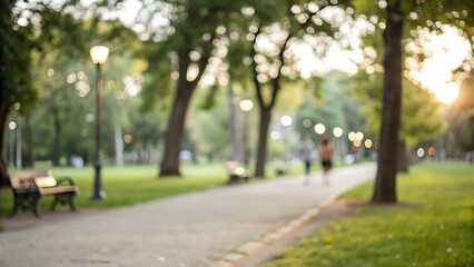 blur natural and light background in the park.tree, park, road, nature, trees, forest, landscape, grass, path, spring, alley, autumn, leaves, outdoor, way, pathway, summer, season, garden, lawn, stree