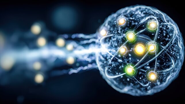 A distant galaxy with tissue filaments and organ spheres, evolution studied through physics, satellite transmitting the cosmic solution