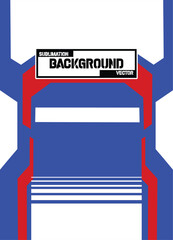 Abstract & Grunge Sports Jersey Design Vector &ndash; Seamless Pattern & Mock-up Front View