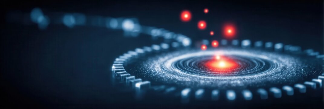 Quantum pulses activate tissue growth, orbiting nebulae illuminate galaxies, efficiency stabilizes through cosmic interplay