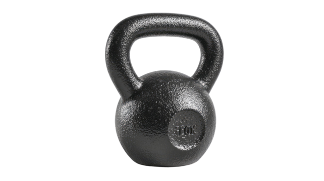 Modern adjustable kettlebell weight training equipment for strength exercise and home workout fitness routines displayed clearly on white background