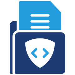 Folder Blue Color Icon