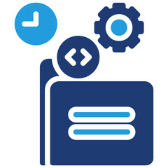 Folder Blue Color Icon