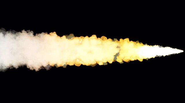 Missile KH-29T Jetfire On Alpha Loop