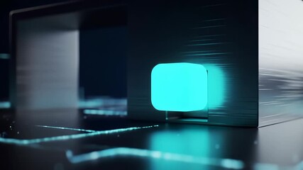 Remote Work Workflow: Seamless digital integration of data for virtual connection in an abstract, futuristic technology network. - Powered by Adobe