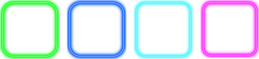 set of colorful paper