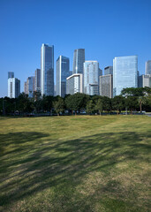 Obraz premium downtown Shenzhen downtown