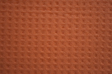 Fototapeta premium orange sponge texture close up, pink abstract sponge texture as background photo on top 