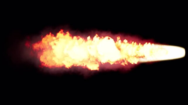 Missile KH-31P Fire On Alpha Loop