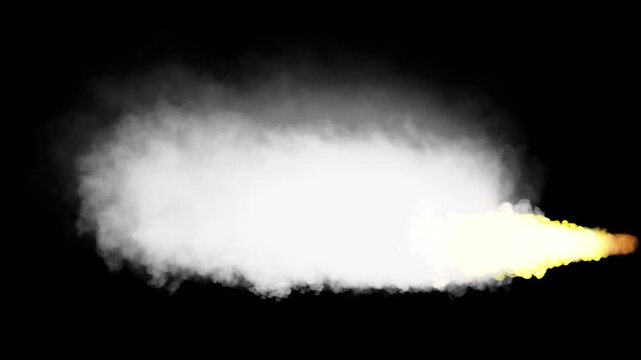 Missile KH-31P Smoke On Alpha Loop