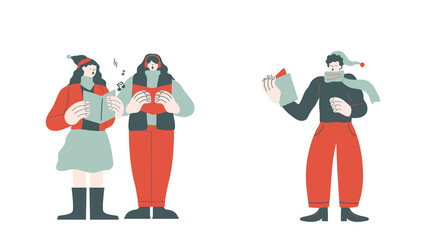 two girls with shopping bags