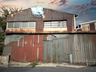 放置された空き家