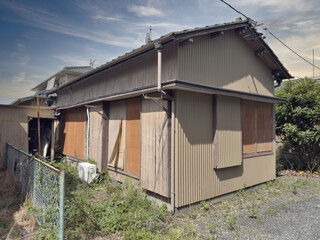 放置された空き家