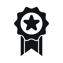 achievement icon vector design template