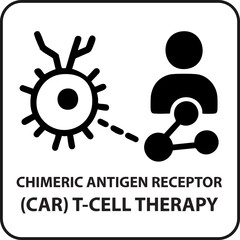 Chimeric antigen receptor, CAR T-Cell therapy icon