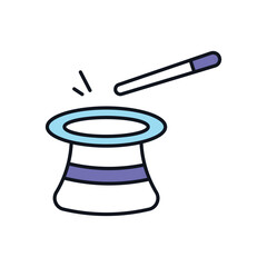 Magic Hat vector icon