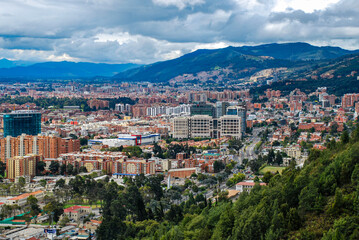 Panorama of North Bogota