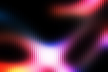 Colourful abstract background with a rippled glass effect,gradient multicolored. Grainy Vector Glass blurry pastel-colored neon. For projects such as covers, backgrounds
