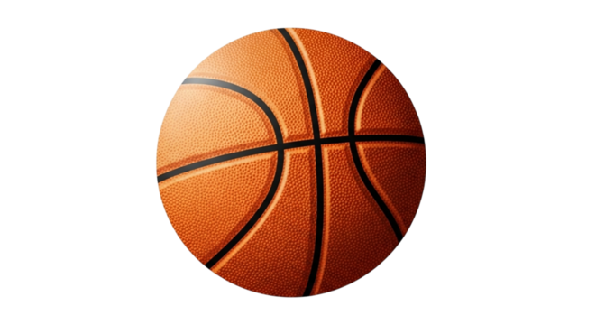 A basketball