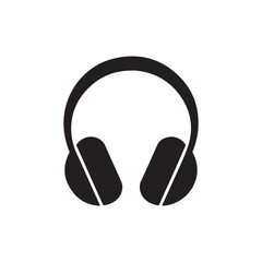 headphones isolated on white background. vector eps 10