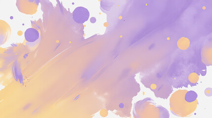 Abstract watercolor paint splash background in pastel tones