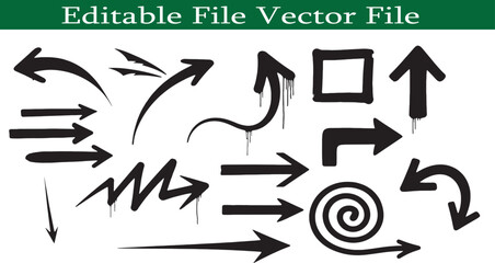 vector set of arrows