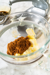 Chocolate Gingerbread Cookie Dough for Holiday Baking