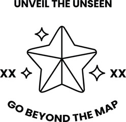 Obraz premium A star with the words 