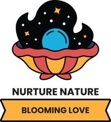 A black and white image of a bowl with a glowing object in it