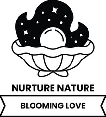 A black and white image of a bowl with a glowing object in it