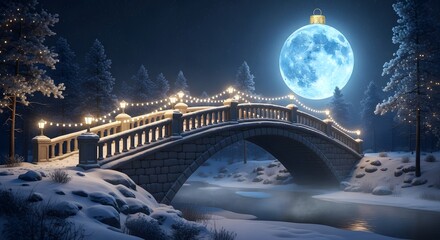 bridge over the river