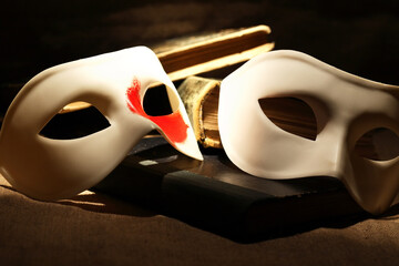 Mask And Books