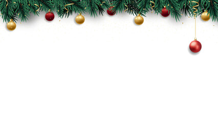 christmas background with christmas tree