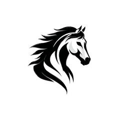 Horse Head Illustration