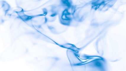 Fog on transparent background. Blue smoke fog texture. Abstract Cloud. Misty fog overlay