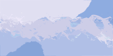 Abstract watercolor brush strokes in shades of purple and blue creating a soft textured background