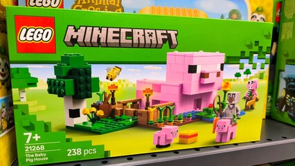Obraz premium LEGO Minecraft 