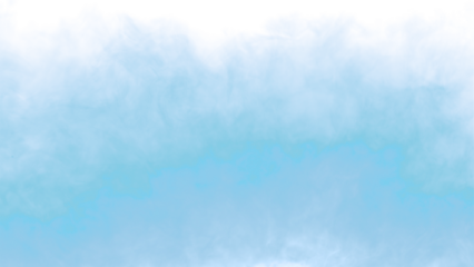 Fog on transparent background. Blue smoke fog texture. Abstract Cloud. Misty fog overlay